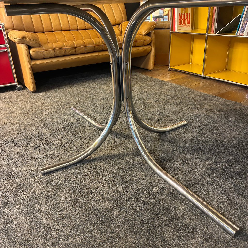 Table ovale marbre