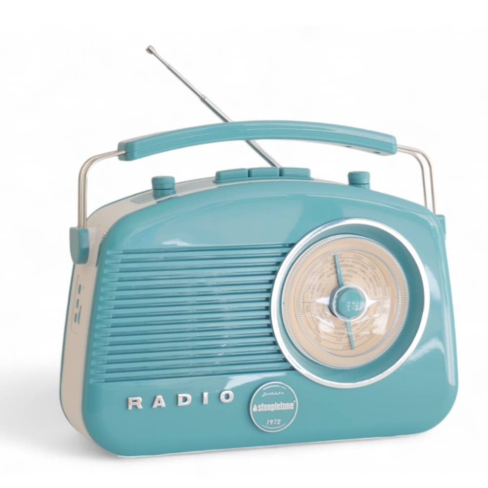 Radio Brighton classique style vintage FM/MW/LW avec Bluetooth: Noir