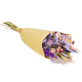 Fleurs séchées - Bouquet champêtre - Éclat violet: Moyen