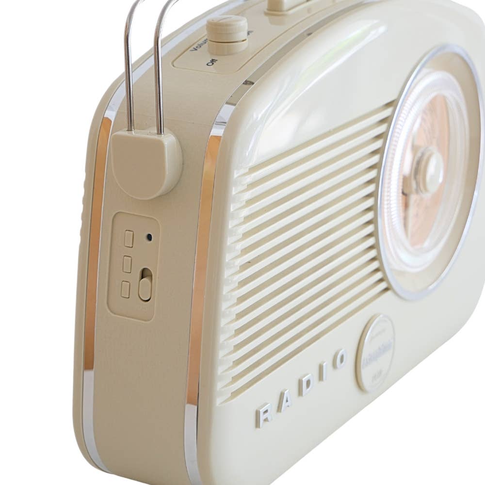 Radio Brighton classique style vintage FM/MW/LW avec Bluetooth: Bleu d'oeuf de canard
