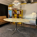 Table ovale marbre