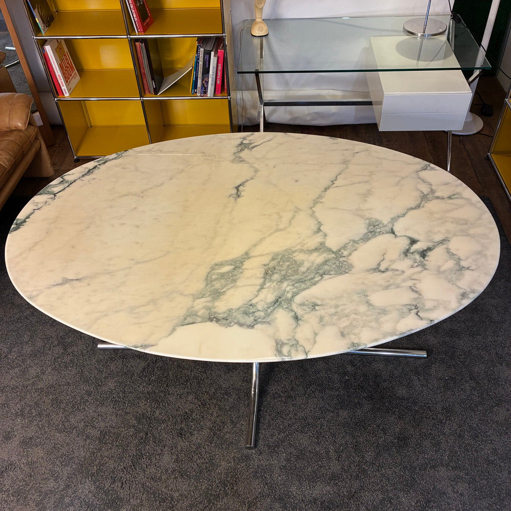 Table ovale marbre