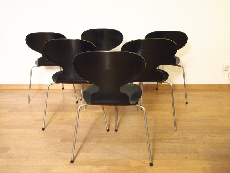 Suite de 6 chaises "Fourmi" Arne Jacobsen